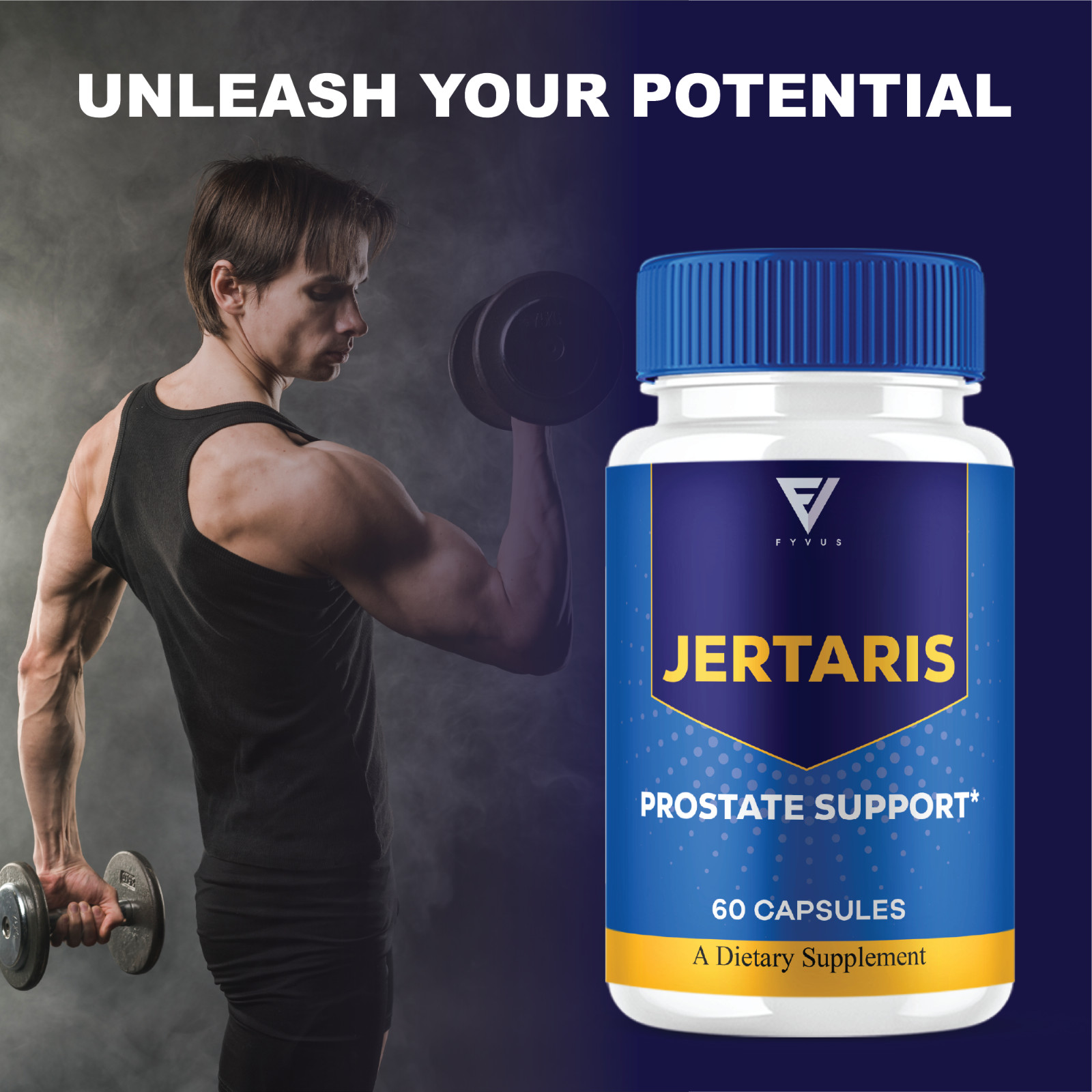 Jertaris Pills, Jertaris Advanced Prostate Health (60 Capsules)