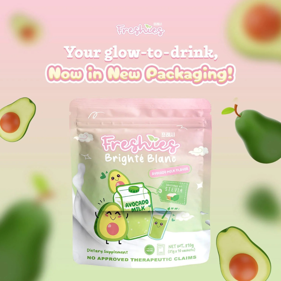 Freshies Avocado Milk by Juju Glow 10 sachets x 21g