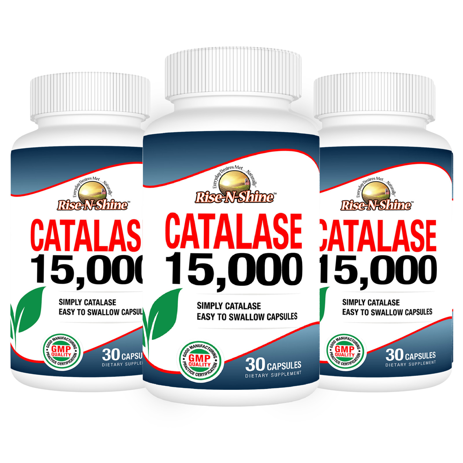Catalase 15,000 – Buy 2 Get 1 FREE – Hair & Anti Aging Supplement FREE Shipping
