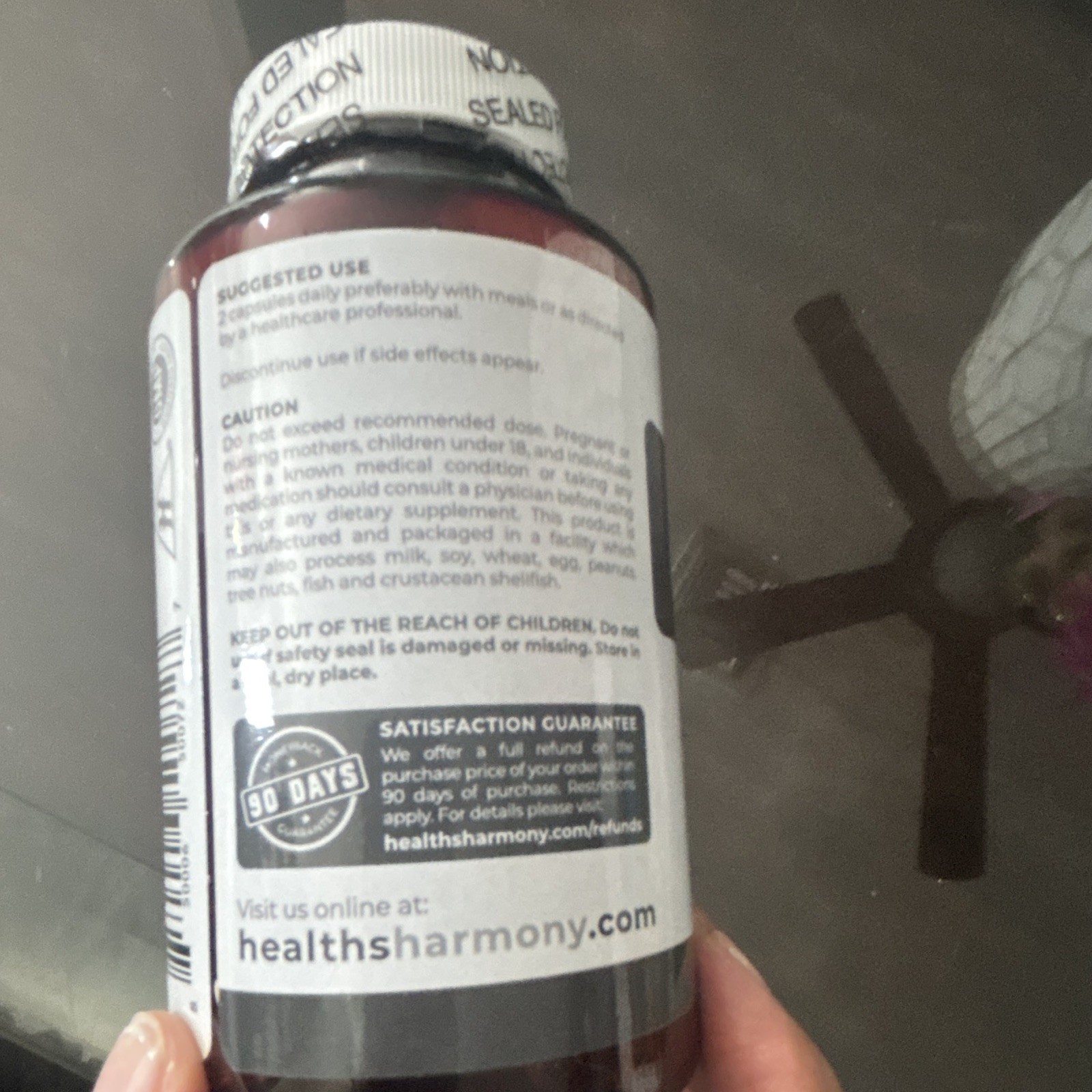 Healths Harmony Black Seed Oil 1000mg Cold Pressed Vegan 180 Caps 05/2028