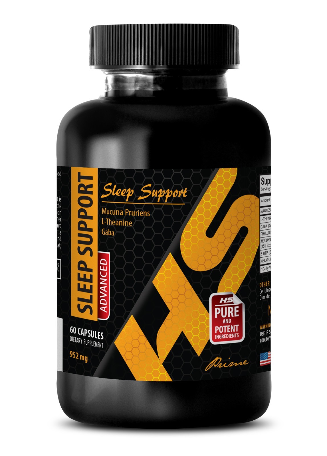 strong sleeping pill – ADVANCED SLEEP SUPPORT – sleeping aid herbal – 1 Bottle