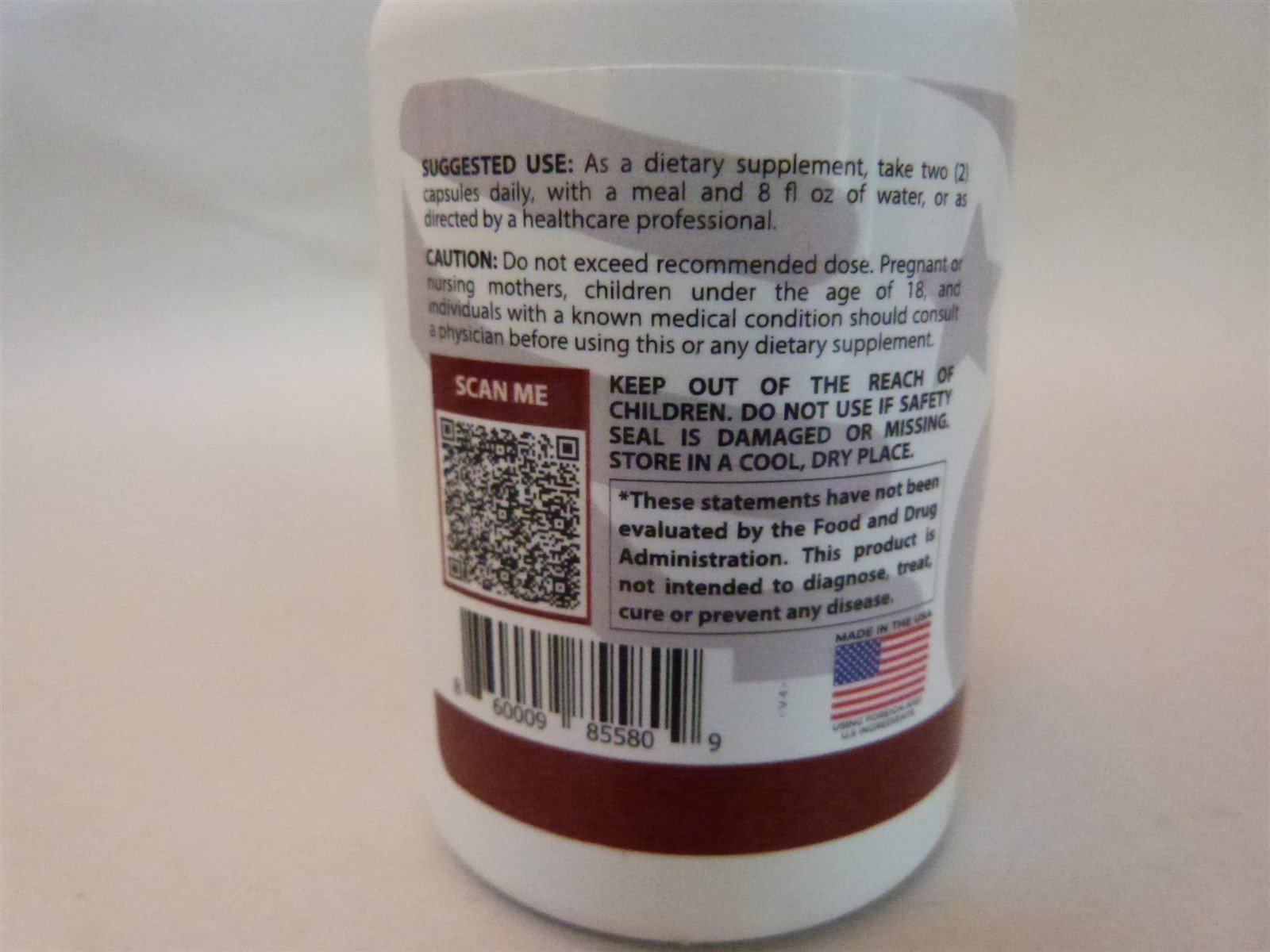 Nation Health MD T-Thrive Energy Stamina Performance 60 Capsules 11/2026