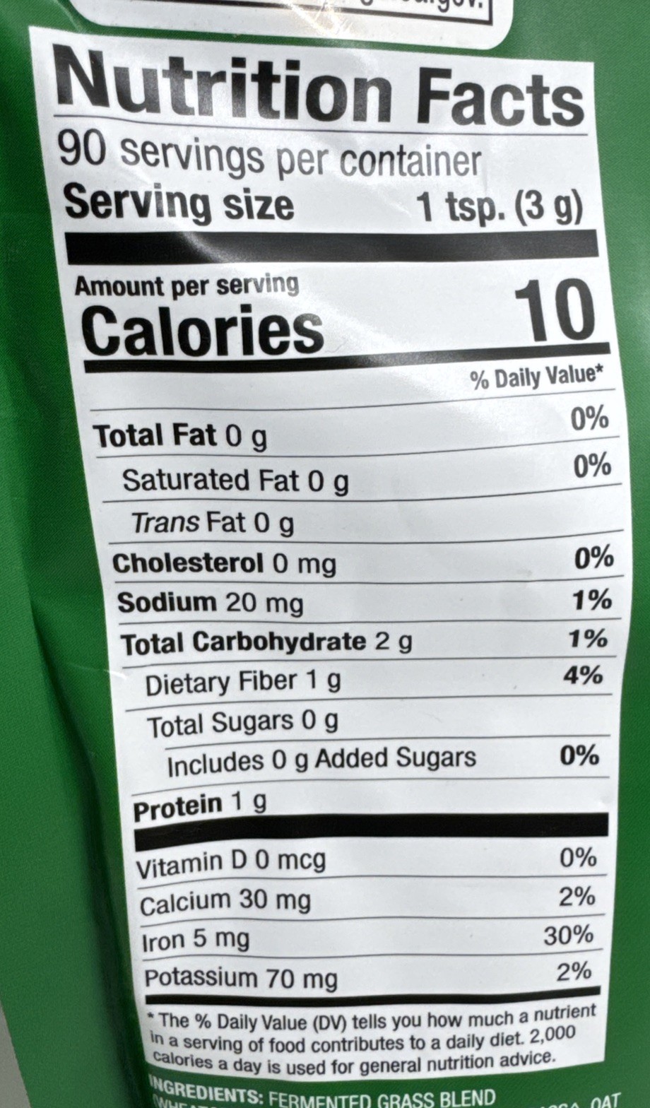 2X Dr. Mercola Organic Fermented Greens Powder 270g Exp 02/2027-New-US Seller