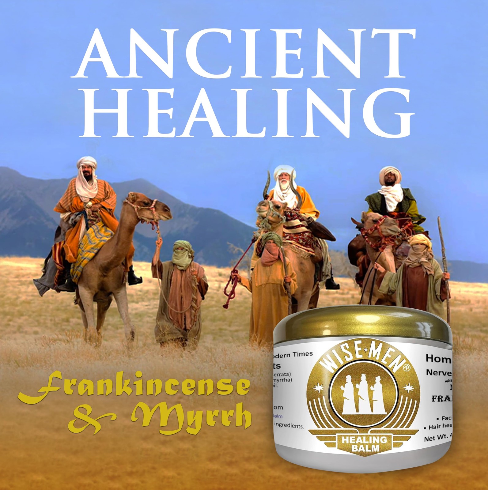 Balsamo Curativo Con Aceites Esenciales De Mirra E Incienso Para Neuropatia,