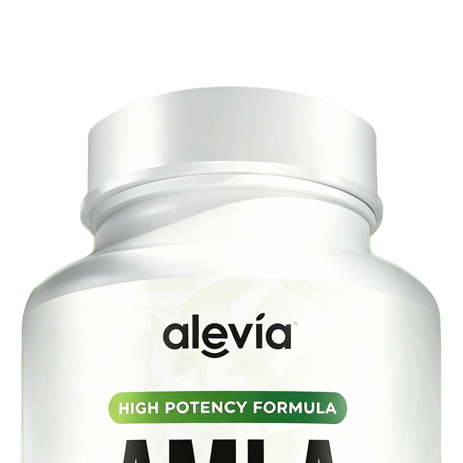 Alevia pure Amla Capsules – 1000mg Indian Gooseberry Supplement 120 ct *1-3
