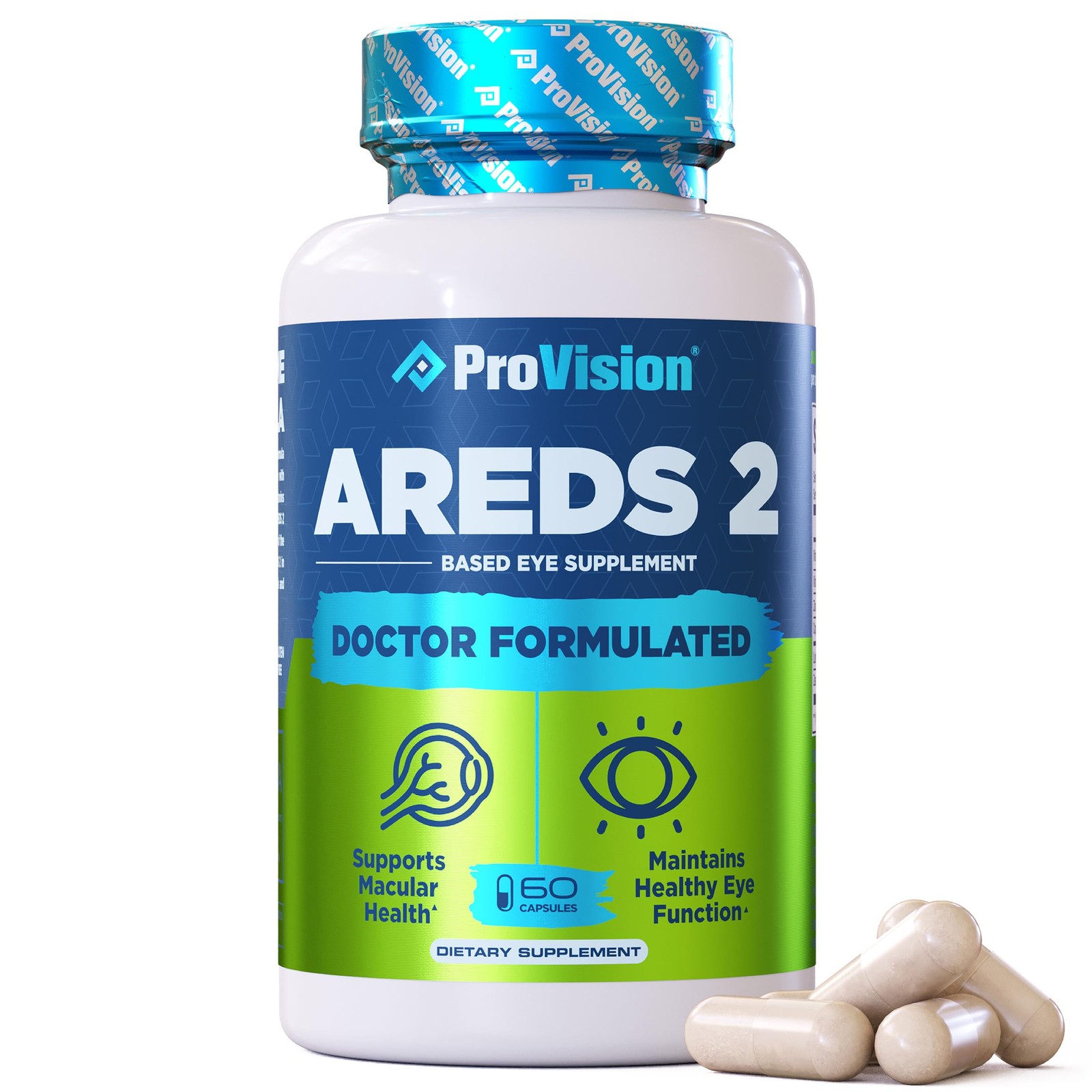 Provision AREDS 2 Eye Vitamins – Enhance Vision 60 Count (Pack of 1)