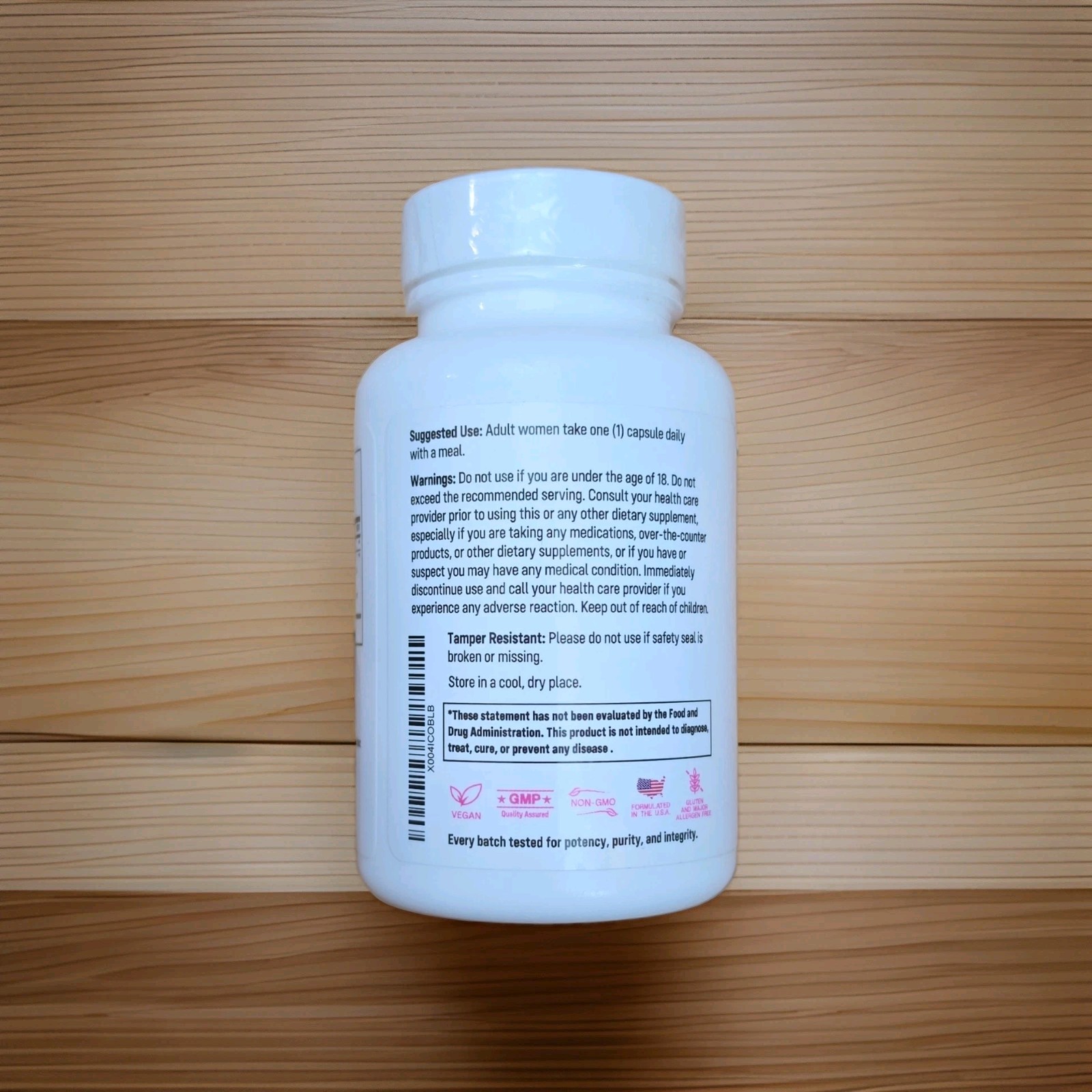 Mama’s Select Probiotic for Women Vegan 30 Capsules Exp 03/2028
