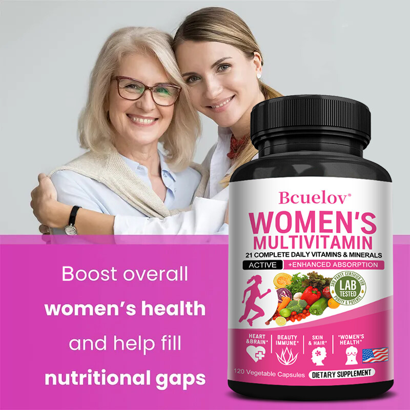 Multivitamin for Women – Highest Potency Complete Daily + Multimineral Capsules