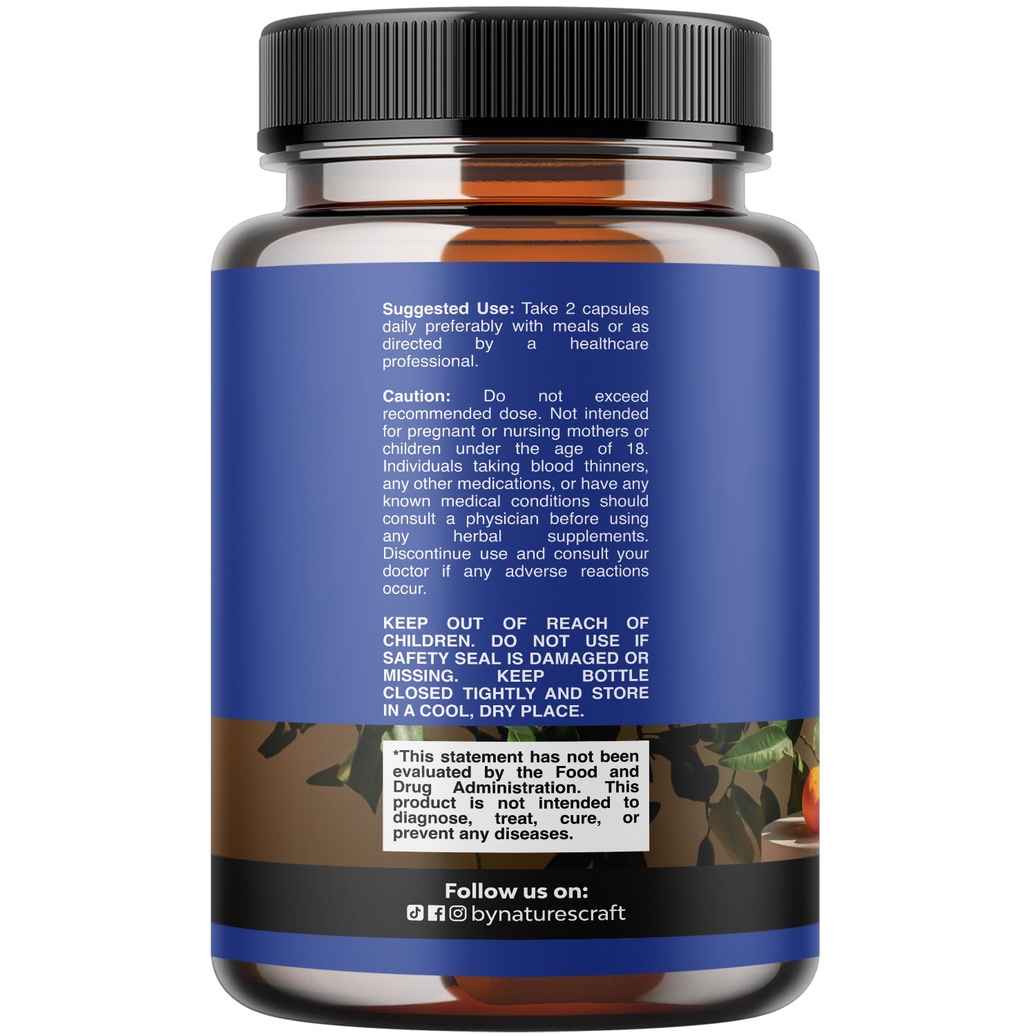 Diosmin Hesperidin 1000mg Complex for Adults – Bitter Orange Supplement 60ct