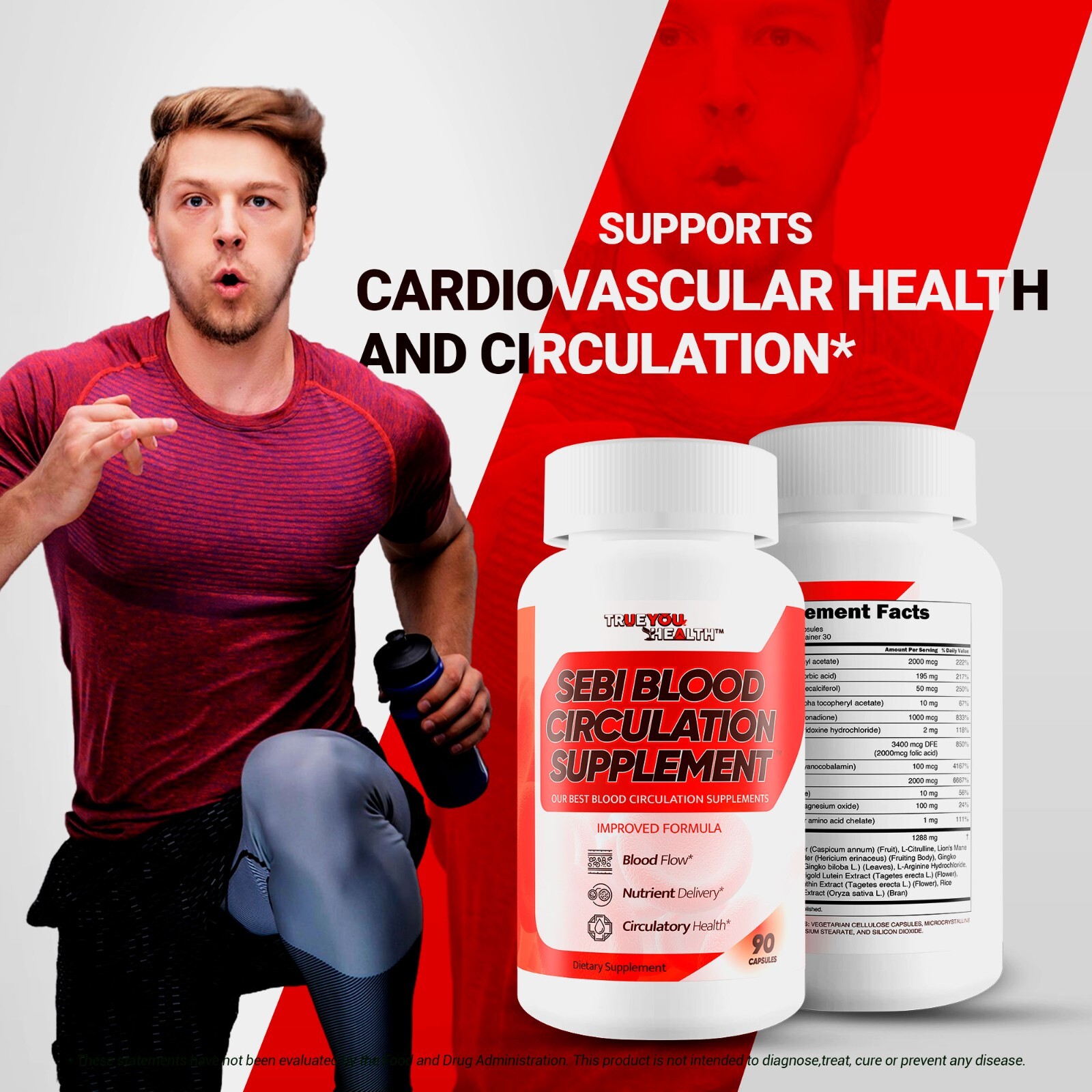 Sebi Blood Circulation Supplement With Iron & Magnesium – Blood Flow Care