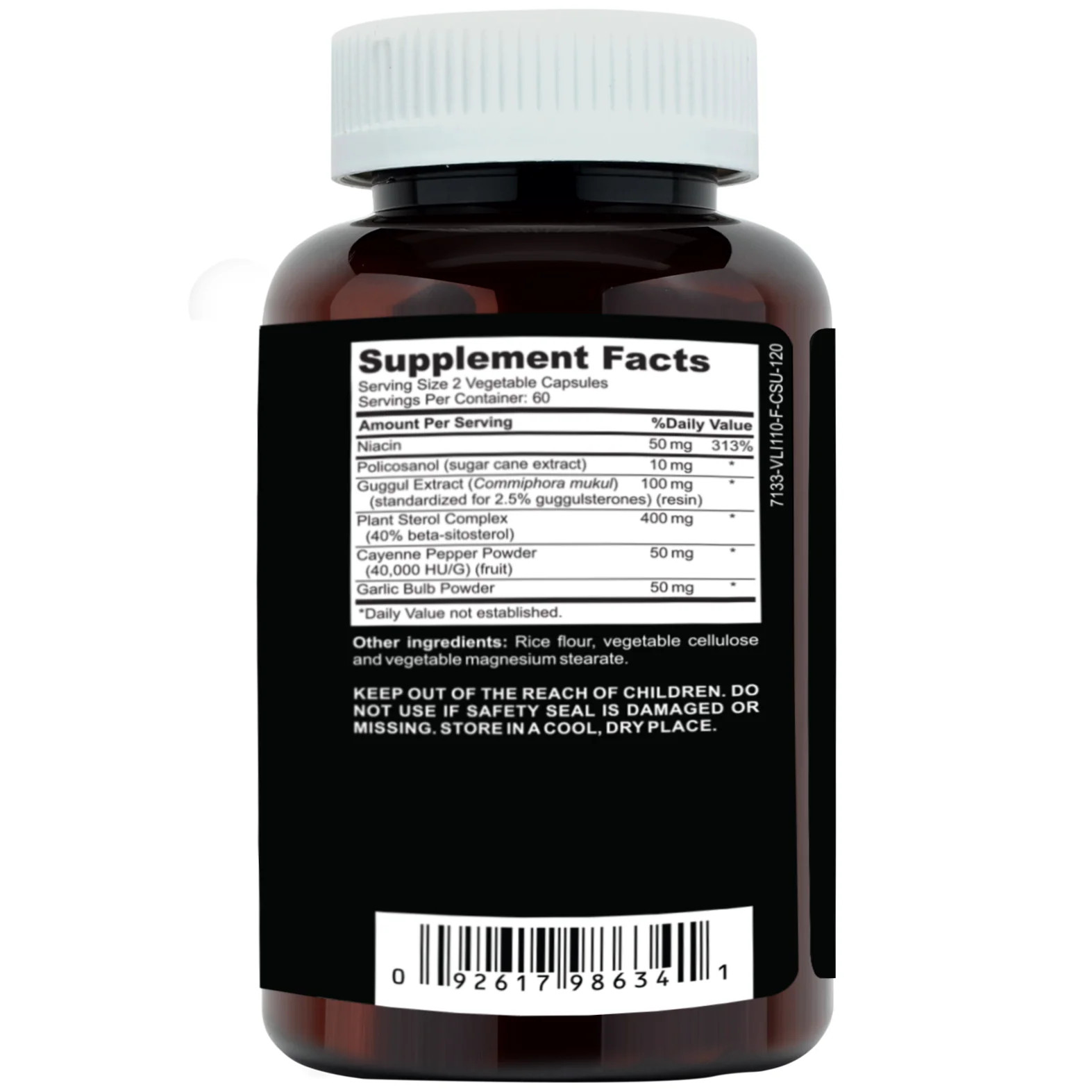 CLINICAL DAILY Cholesterol Care High Blood Pressure, Vegan Capsules