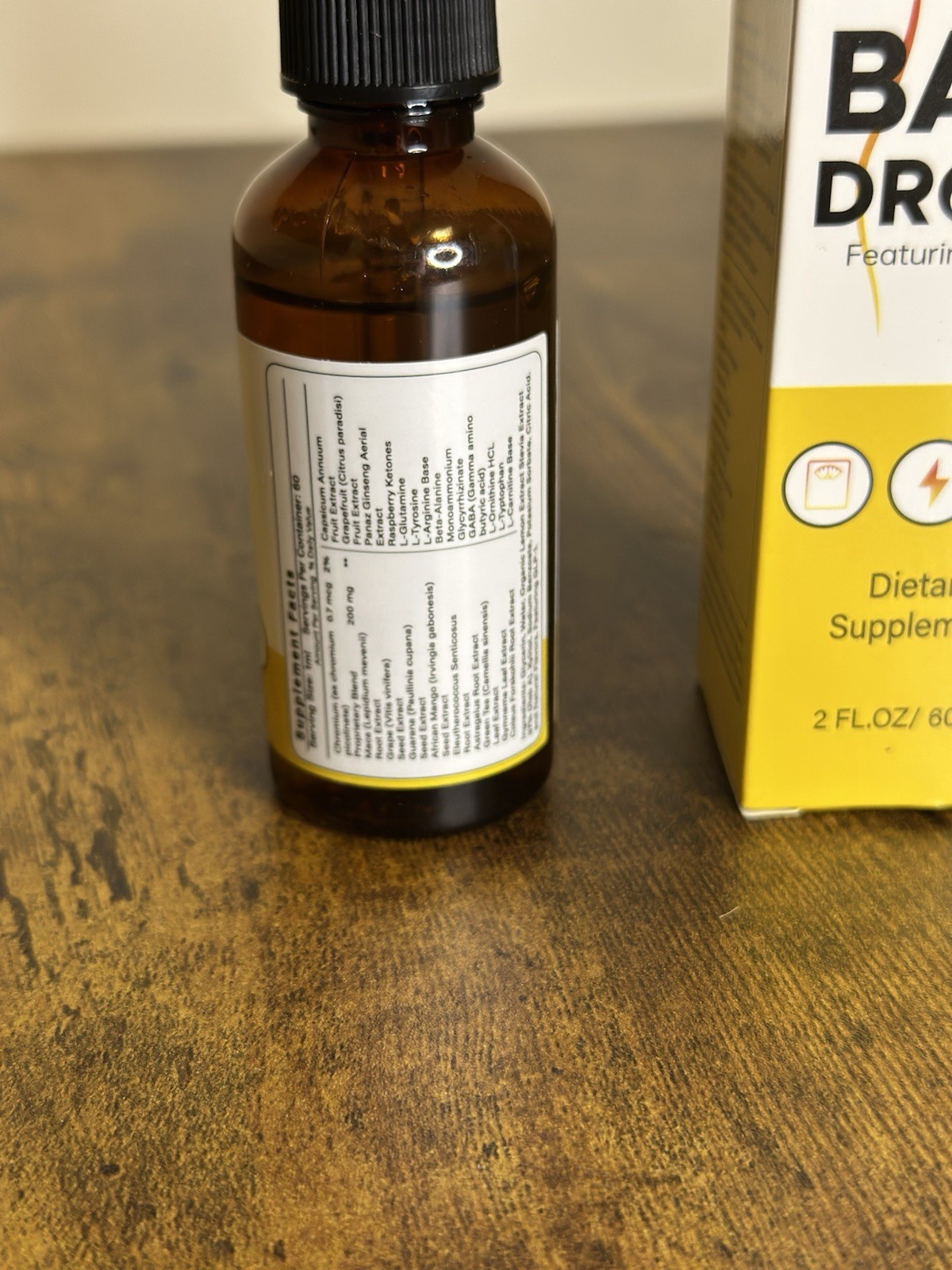 Bari Drops – Dietary Supplement – 2oz bottle