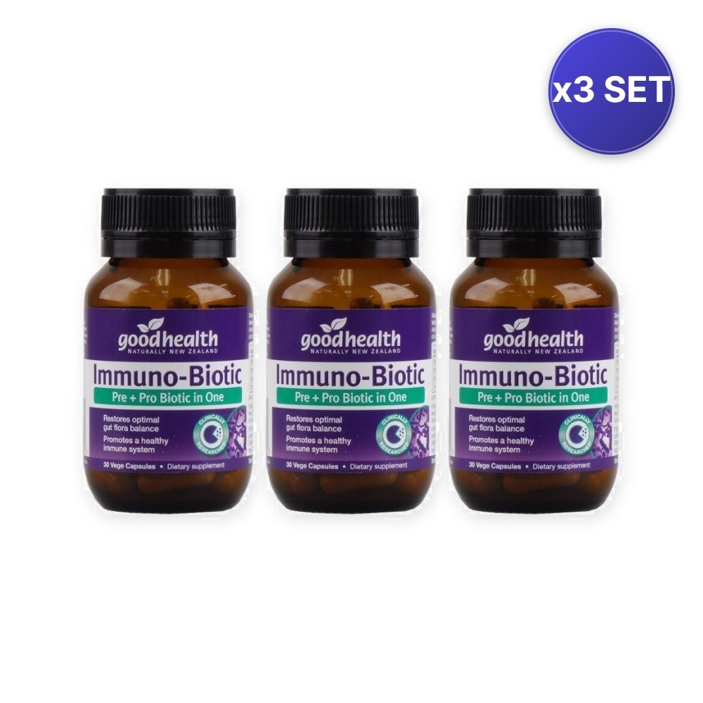 Immuno-Biotic Capsules – Gut & Immune Balance – 3 Pack