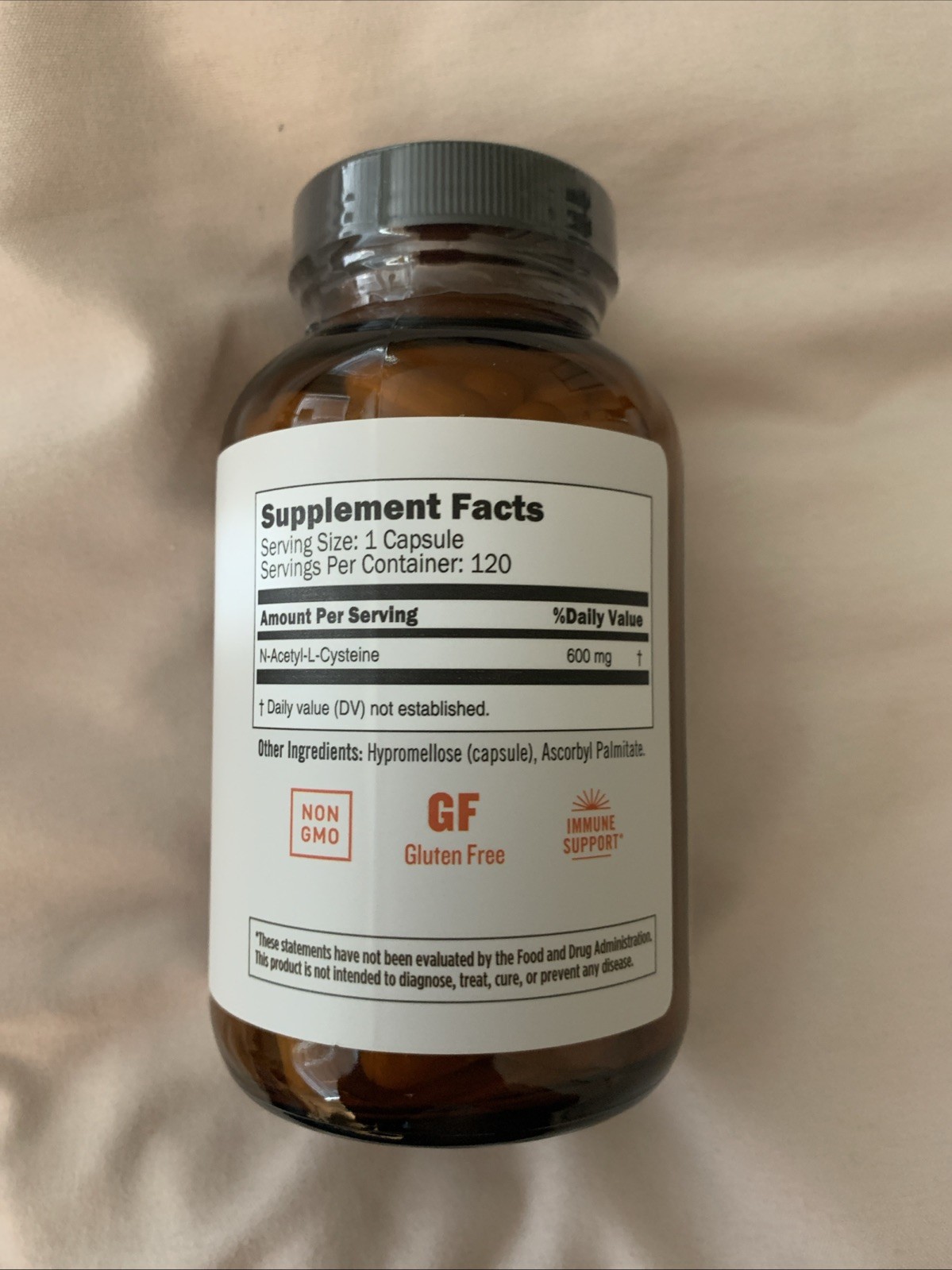 Pure Prescriptions NAC (N-Acetyl Cysteine) 600 mg 120 Capsules New Exp 05/2026