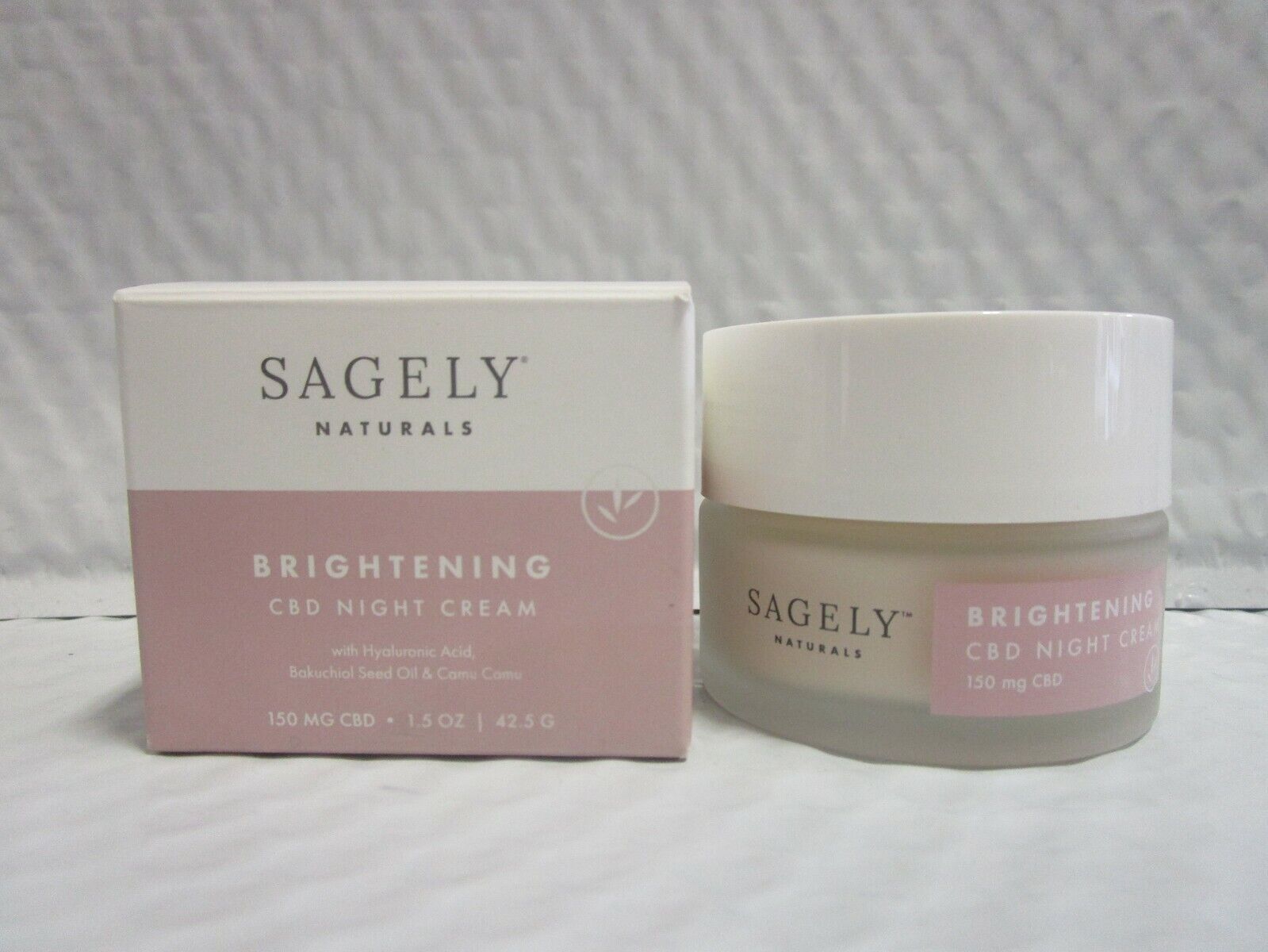 SAGALY BRIGHTENING NIGHT CREAM 1.5 OZ
