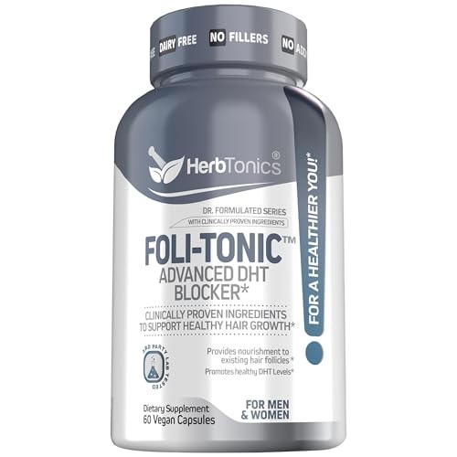 Hair Growth Vitamins for Women & Men | DHT Blocker Biotin