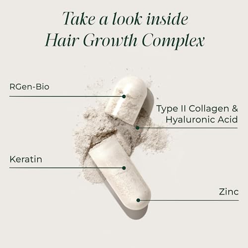 Primal Harvest Hair Growth Vitamins, Hair Thickening Supplement for Women & Men