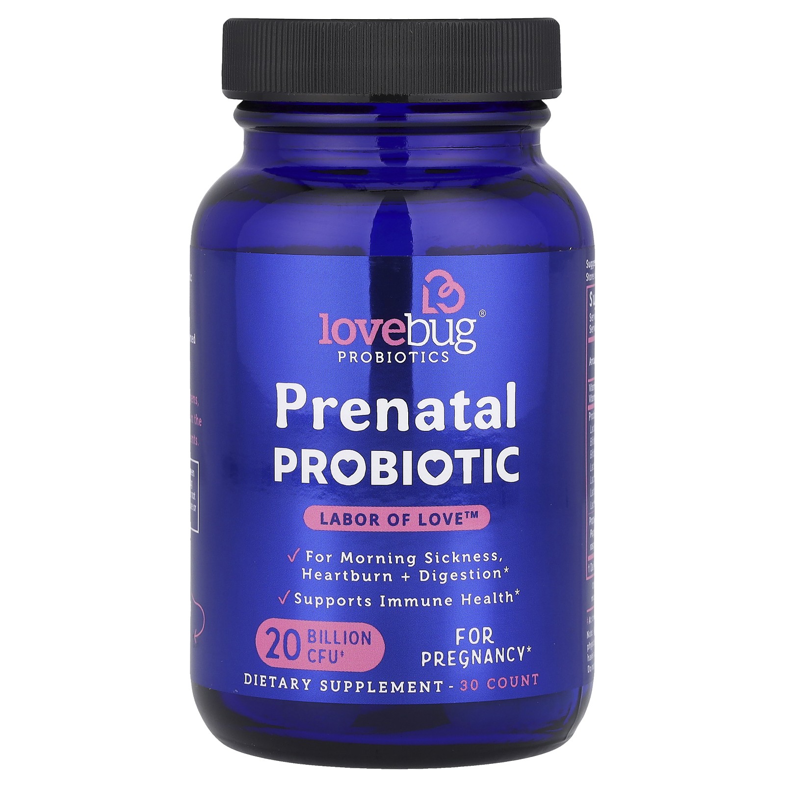 Prenatal Probiotic, 20 Billion CFU, 30 Count