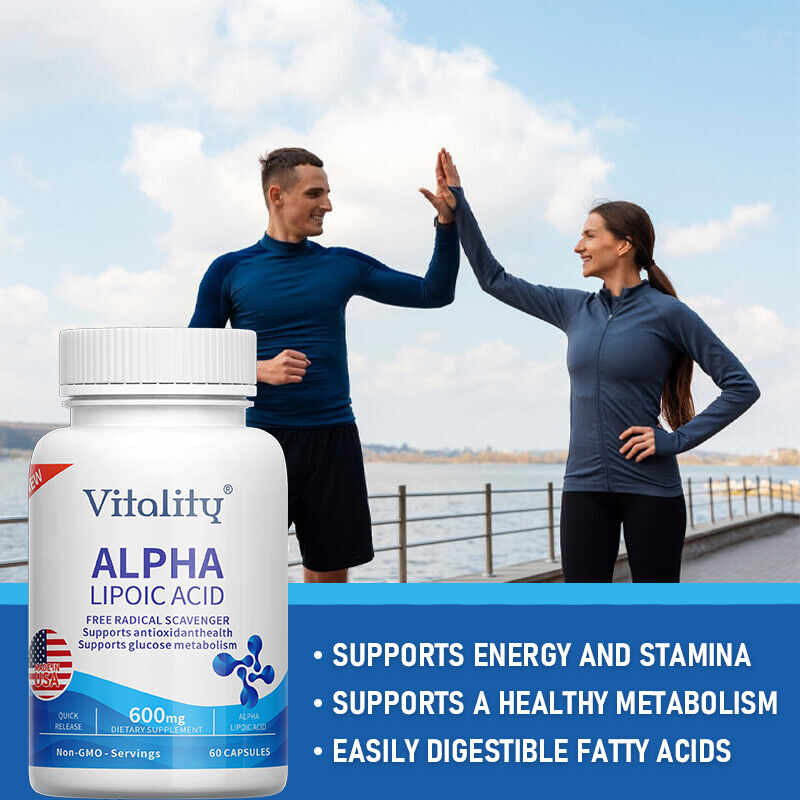 ALPHA LIPOIC ACID extract capsule FREE RADICAL SCAVENGER Supports antioxidant