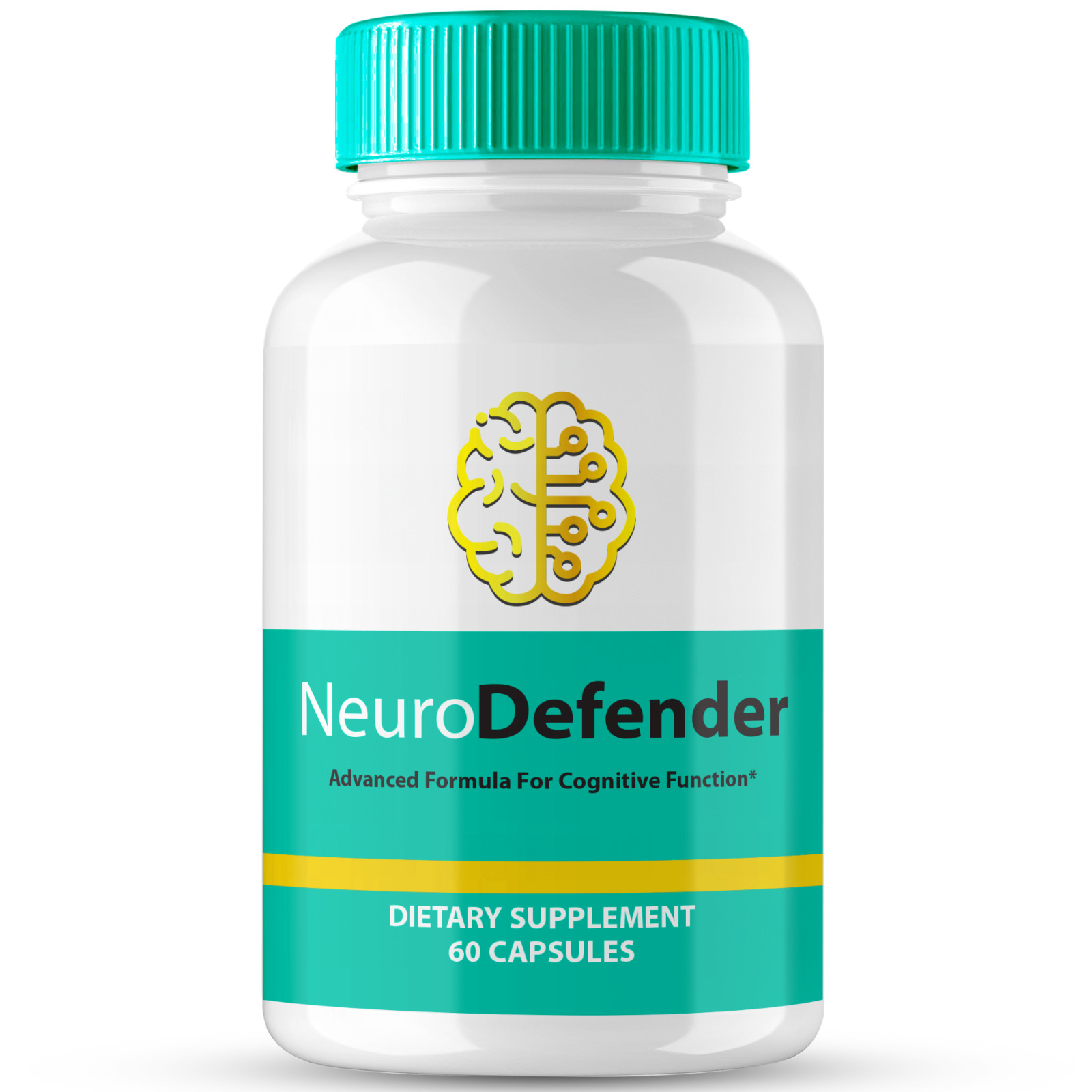Neuro Defender Cognitive Pills for Enhanced Memory & Brain Support 60ct
