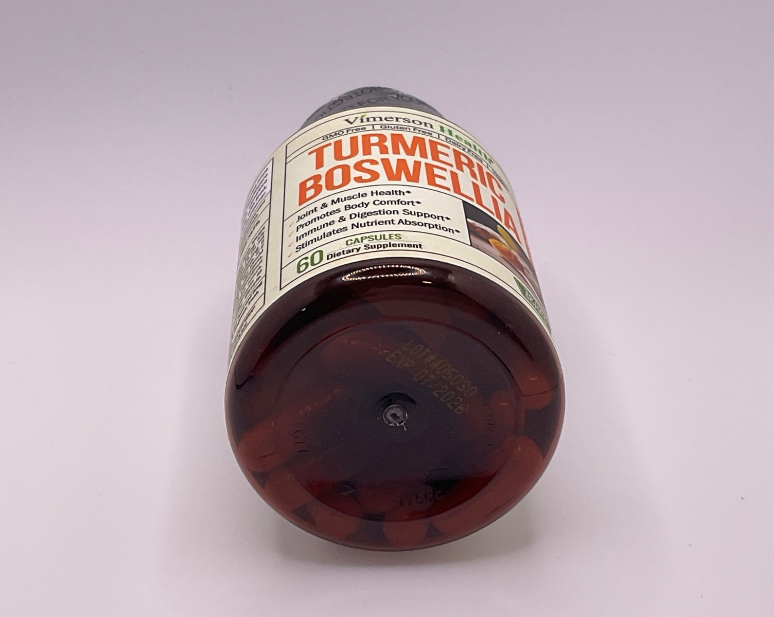 Vimerson Health Glucosamine Chondroitin MSM Turmeric Boswellia 90 Ct ~ Exp 7/26