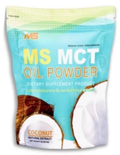 5x MS MCT OIL POWDER cold-pressed coconut oil accelerates metabolism reduces fat