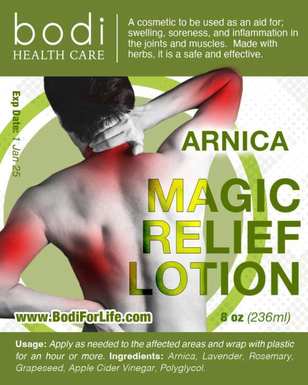 Magic Relief Lotion | 8floz to 32floz | Handmade Natural Ingredient