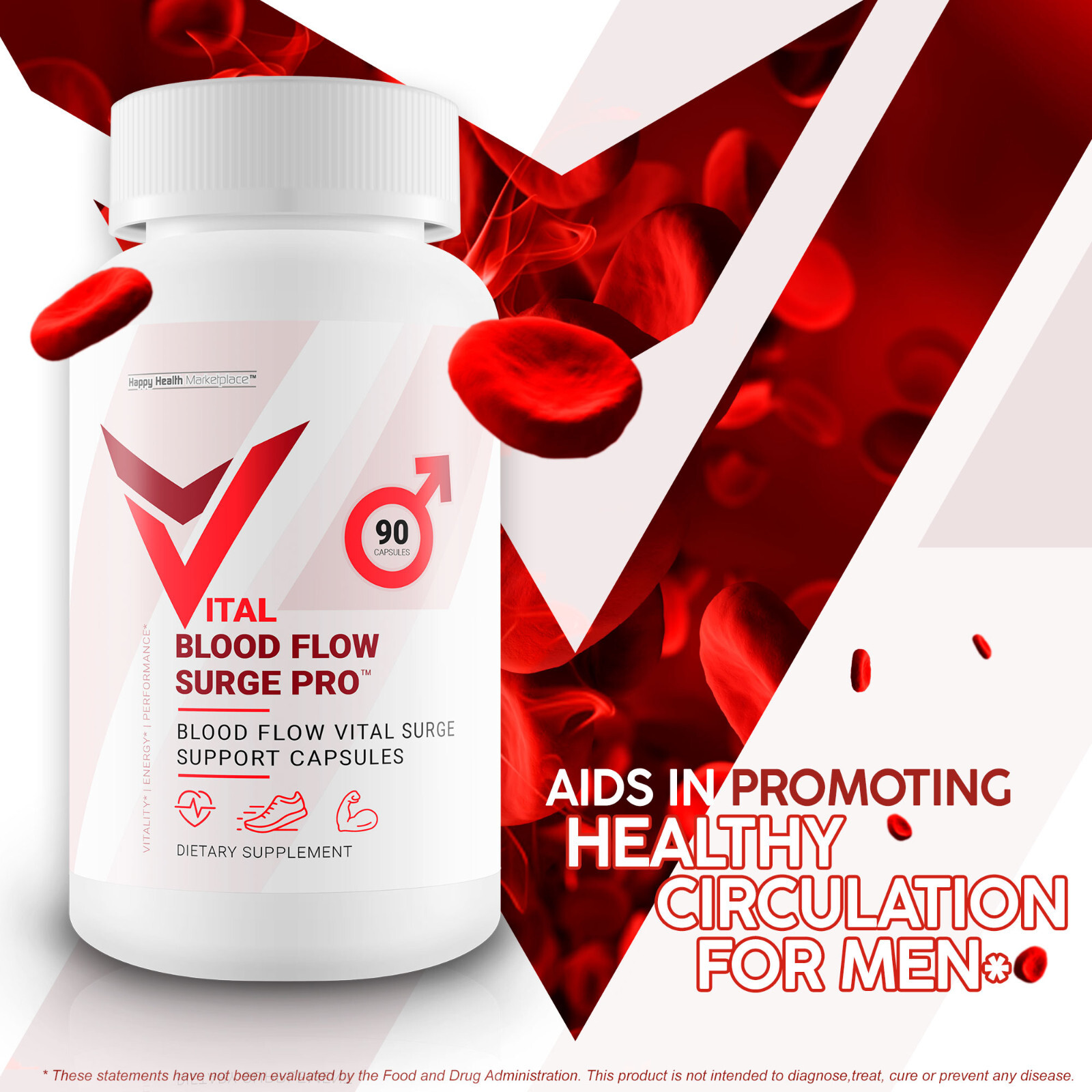 Vital Blood Flow Surge Pro – Our Best Advanced Blood Flow Capsules