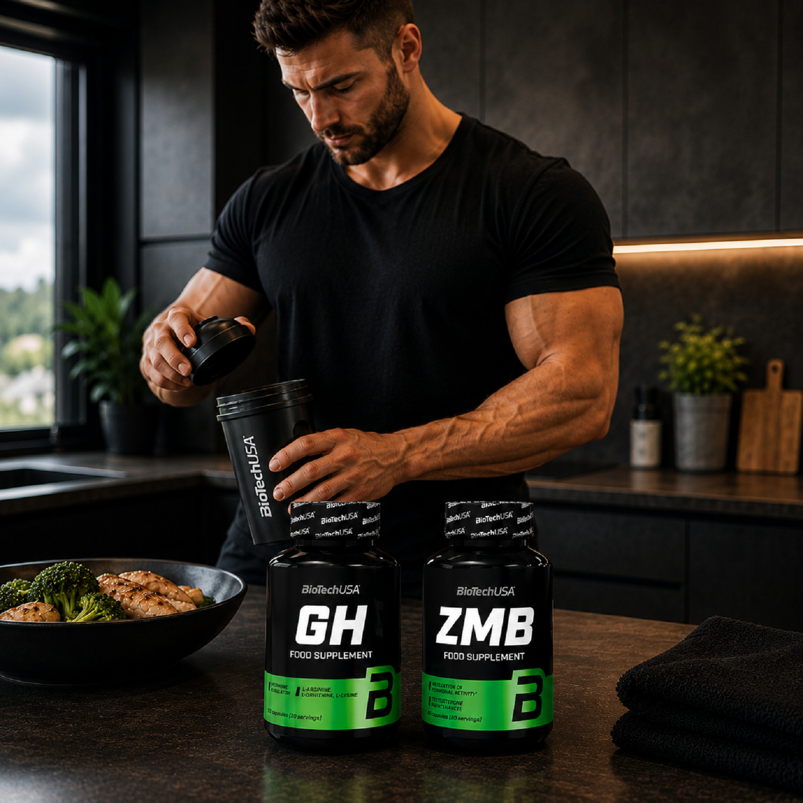 GH Regulator + ZMB – Building muscle mass, Regeneration Muscle pump, Testo-level
