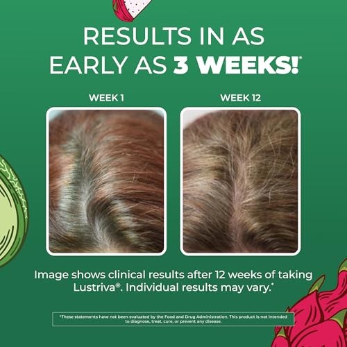 MARYRUTH’S Liquid Multivitamin + Hair Growth | Biotin 10000mcg | Lustriva for