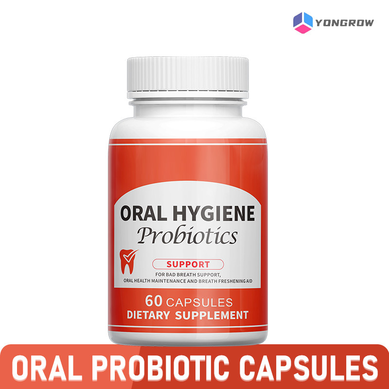 ORAL HYGIENE CAPSULES RESTORATIVE Probiotics BLEND SUPPORT BAD BREATH SUPPORT