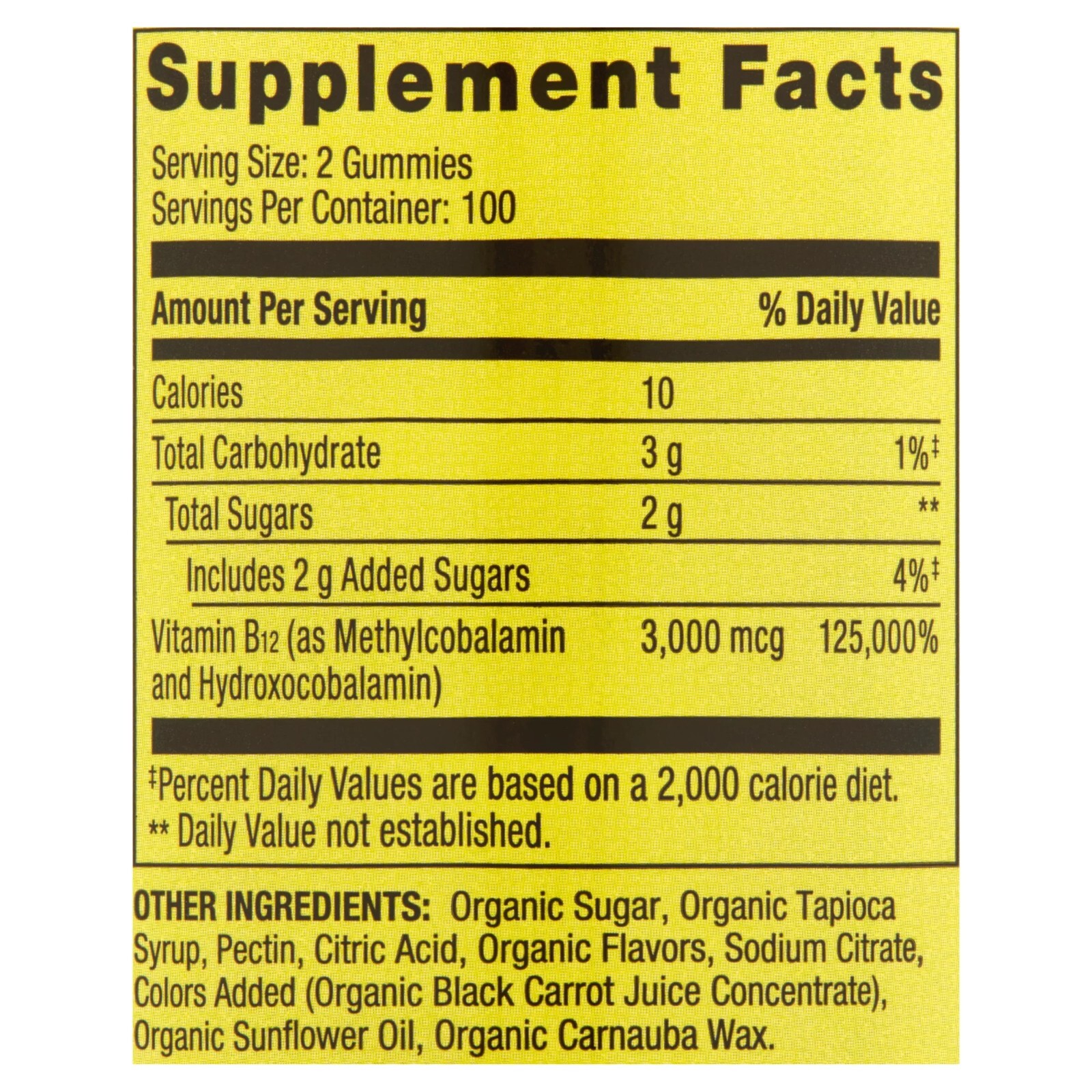 Spring Valley Extra Strength B12 Gummies, 3,000 mcg, 200 Count