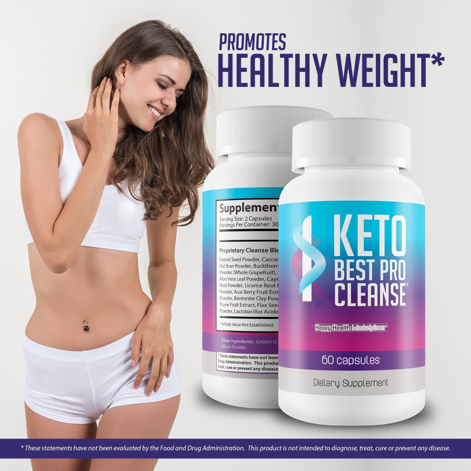 Keto Best Pro Cleanse – Keto Friendly Keto Cleanse – Natural Probiotic & Cleanse