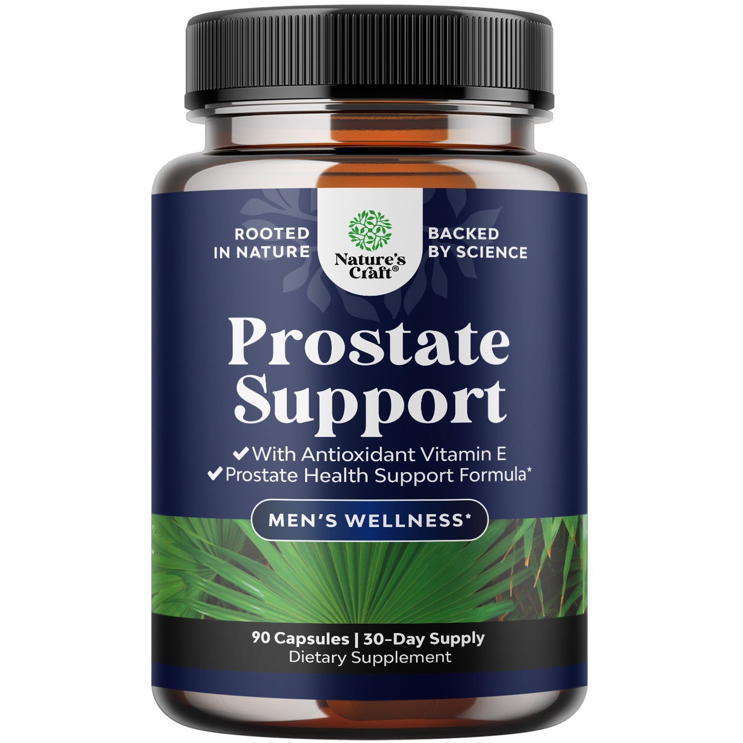 LOT 2- Prostate Support Herbal Prostate Supplement for Men-Saw Palmetto &Pygeum