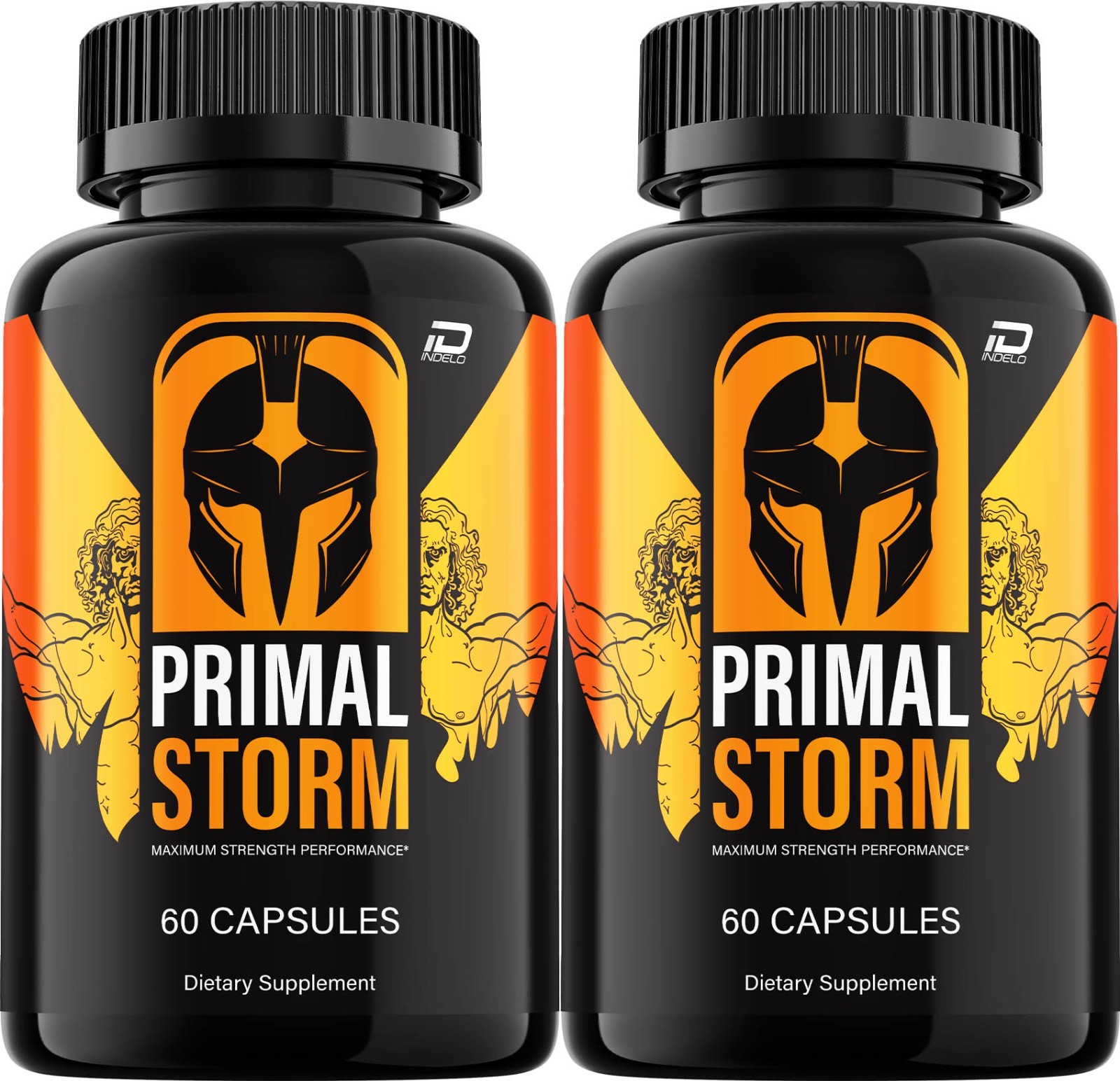 (2 Pack) Primal Storm for Men Capsules – PrimalStorm MultiVitamin Complex Pills
