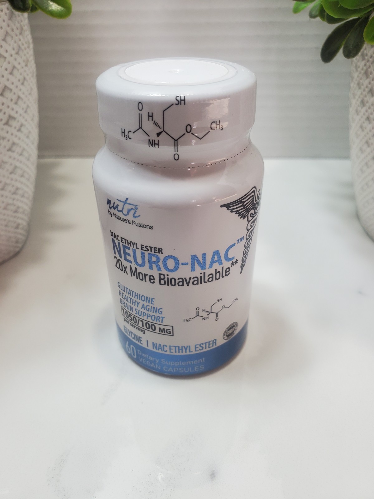 NEURO-NAC Glycine & NAC Ethyl Ester 60 Vegan Capsules🌿 06/2026