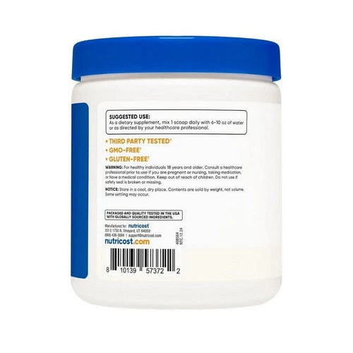 Cla Unflavoured 8.1 Oz 1200 Mg by Nutricost