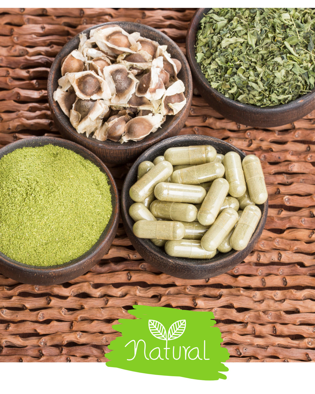 Stinging Nettle Leaf Capsules 500mg | 60 CT | Vegan | Allergy Relief & Detox Aid