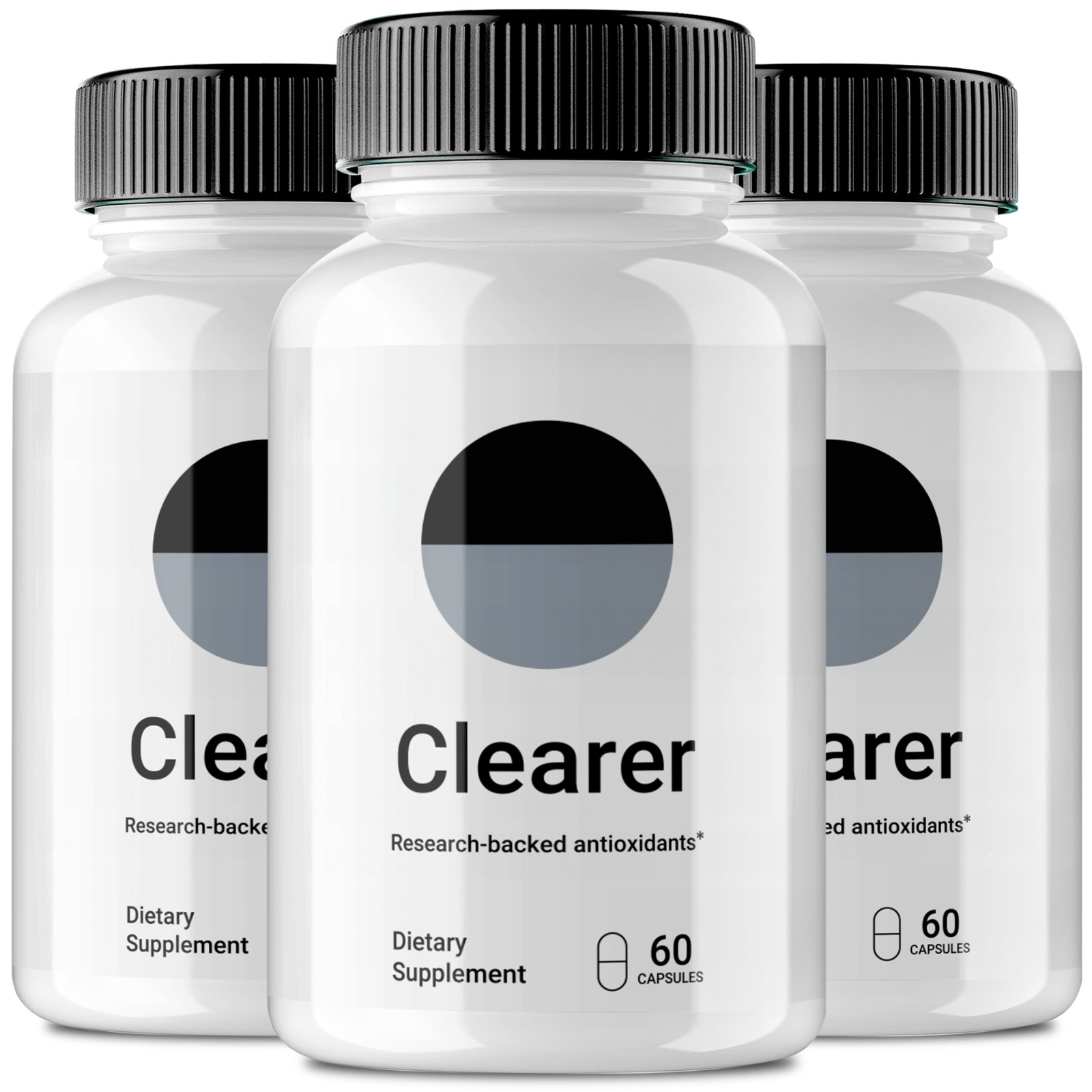 (3 Pack) Clearer Capsules for Eye Health, Visual & Crystal Clear Vision Pills