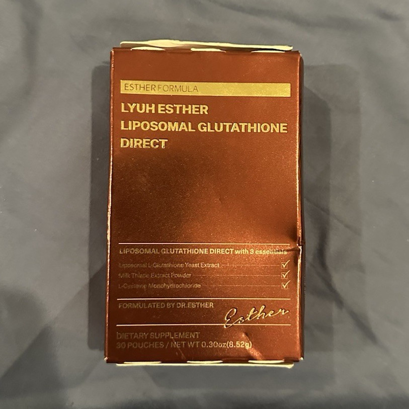 Esther Formula Liposomal Glutathione Direct Powder Supplement 30 Pouches