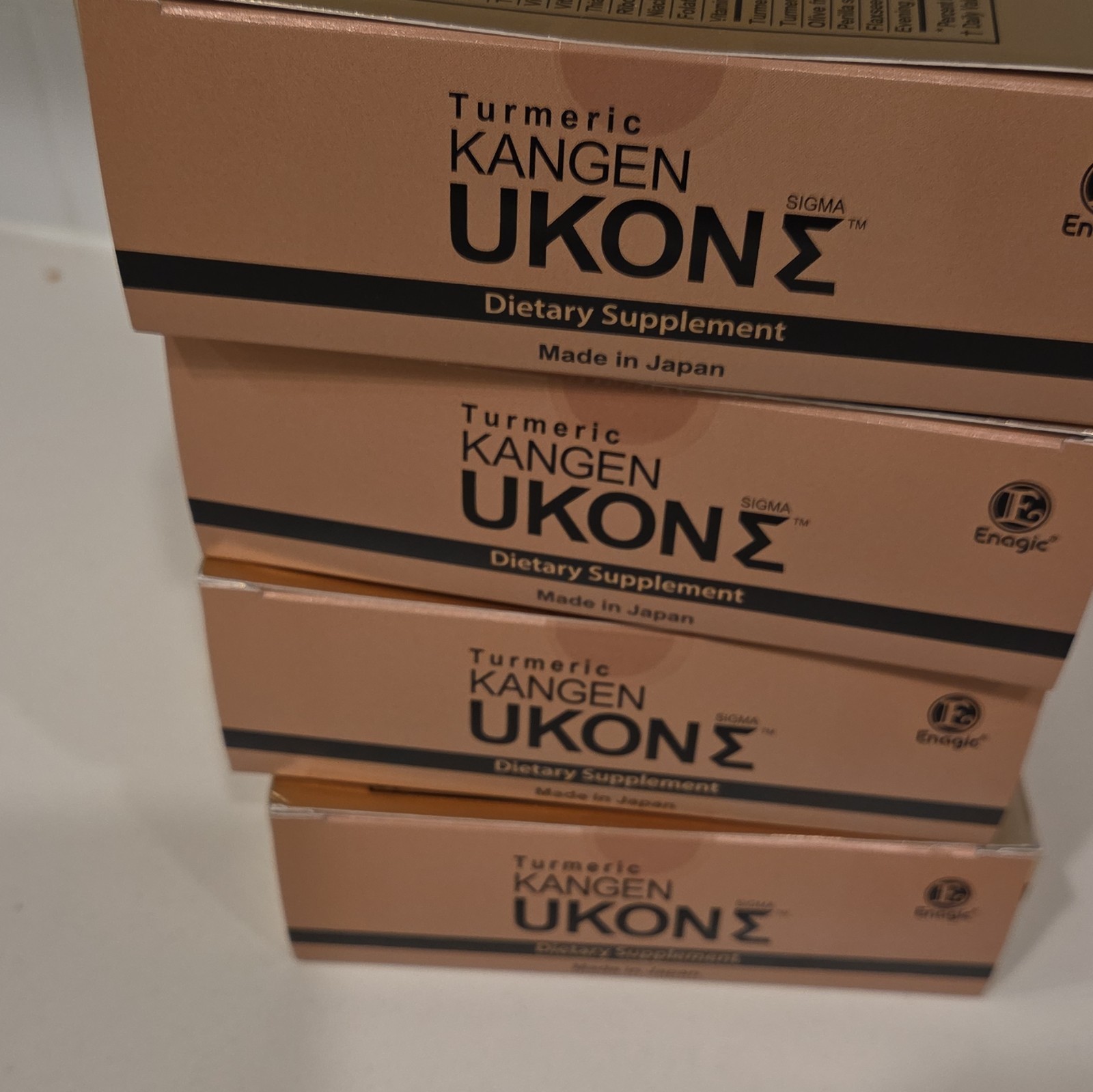 Enagic Kangen Ukon Sigma Turmeric Dietary Supplement 600mg 100 Capsules