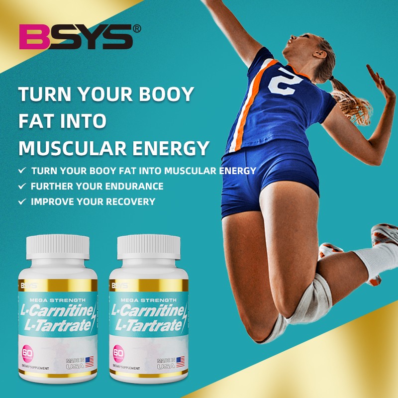L-Carnitine L-Tartrate Capsules for lean and muscular energy