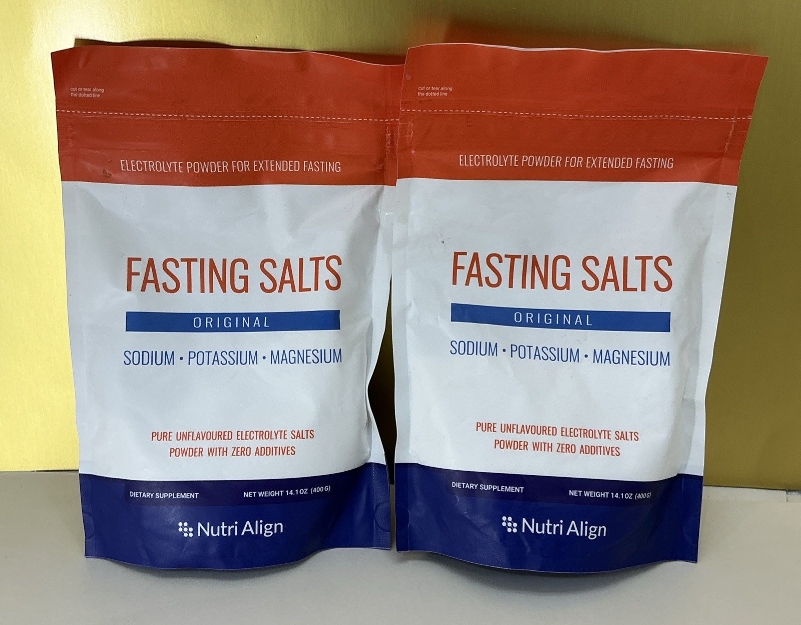 2x Fasting Salts Original Powder: Sugar‑Free Fasting Electrolytes BBE: 06/2027