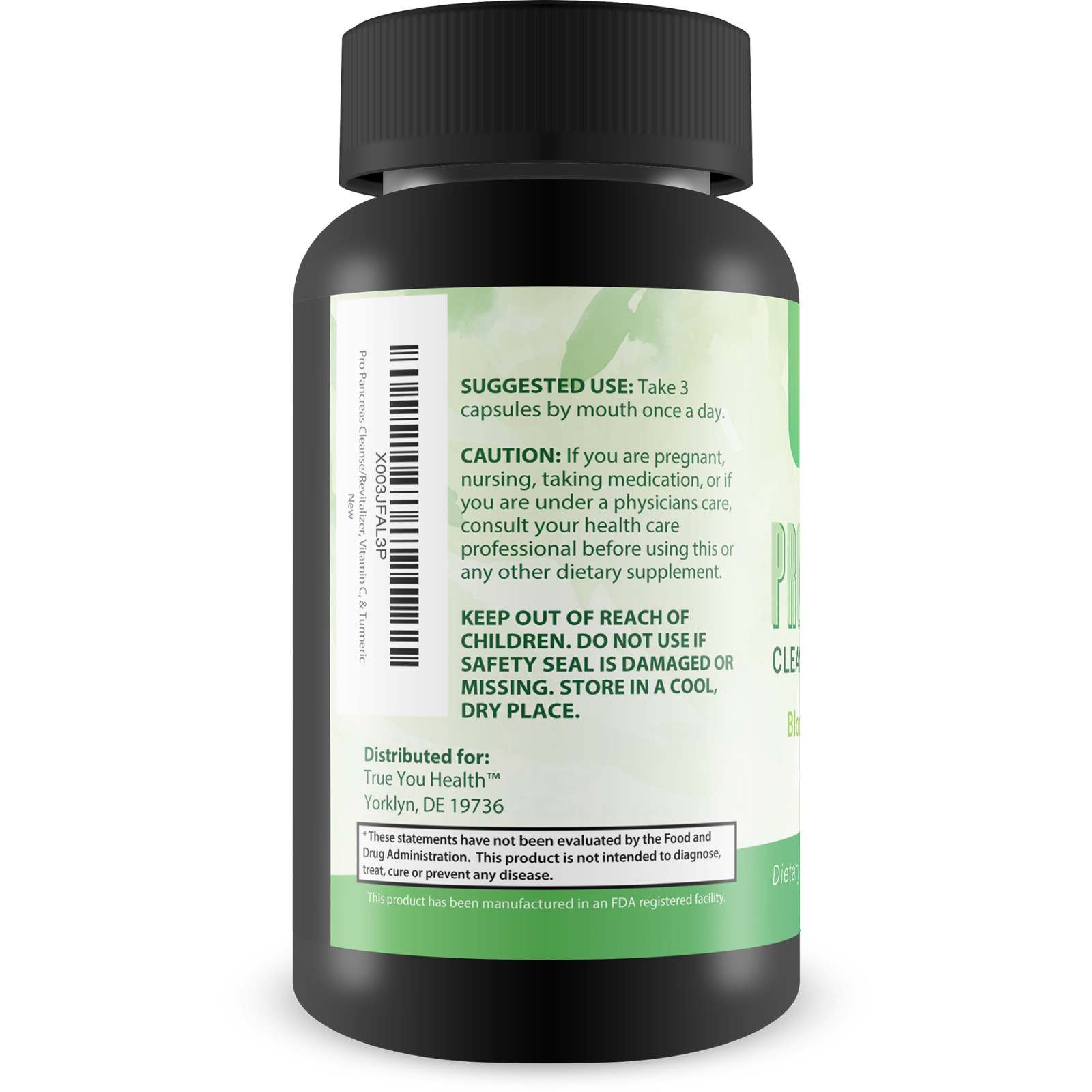 Pro Pancreas Cleanse/Revitalizer – Support Pancreas and Blood Health