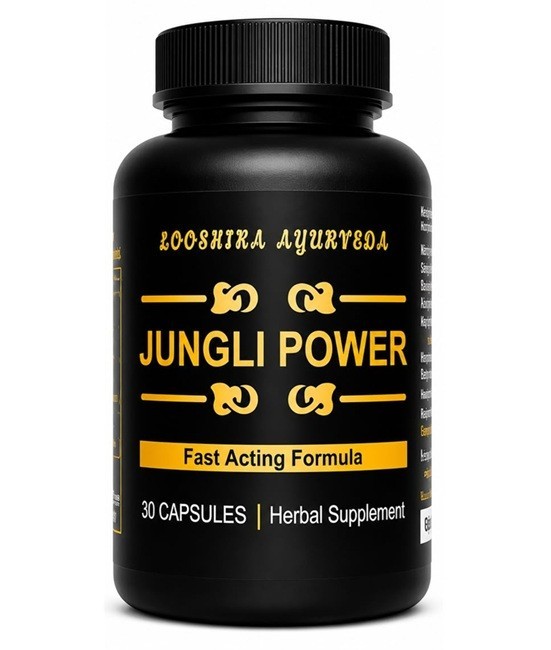 1 Pack 100% Pure Ayurvedic Capsules For Men For Increase Power & Stamina 30 Caps