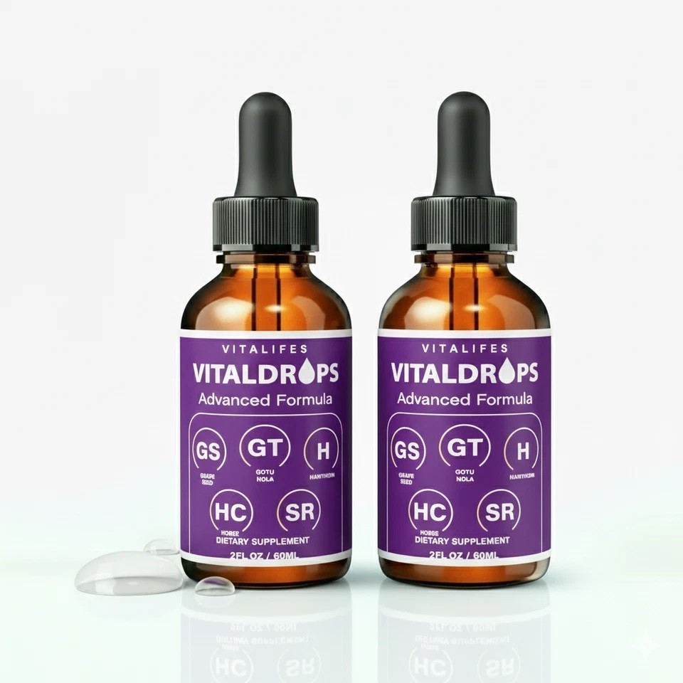 VitalDrops for Boost Male Enhancement Performance, Stamina & Energy 120ML