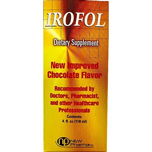 IROFOL Iron Dietary Supplement 4 fl oz With Malt Chocolate Flavor