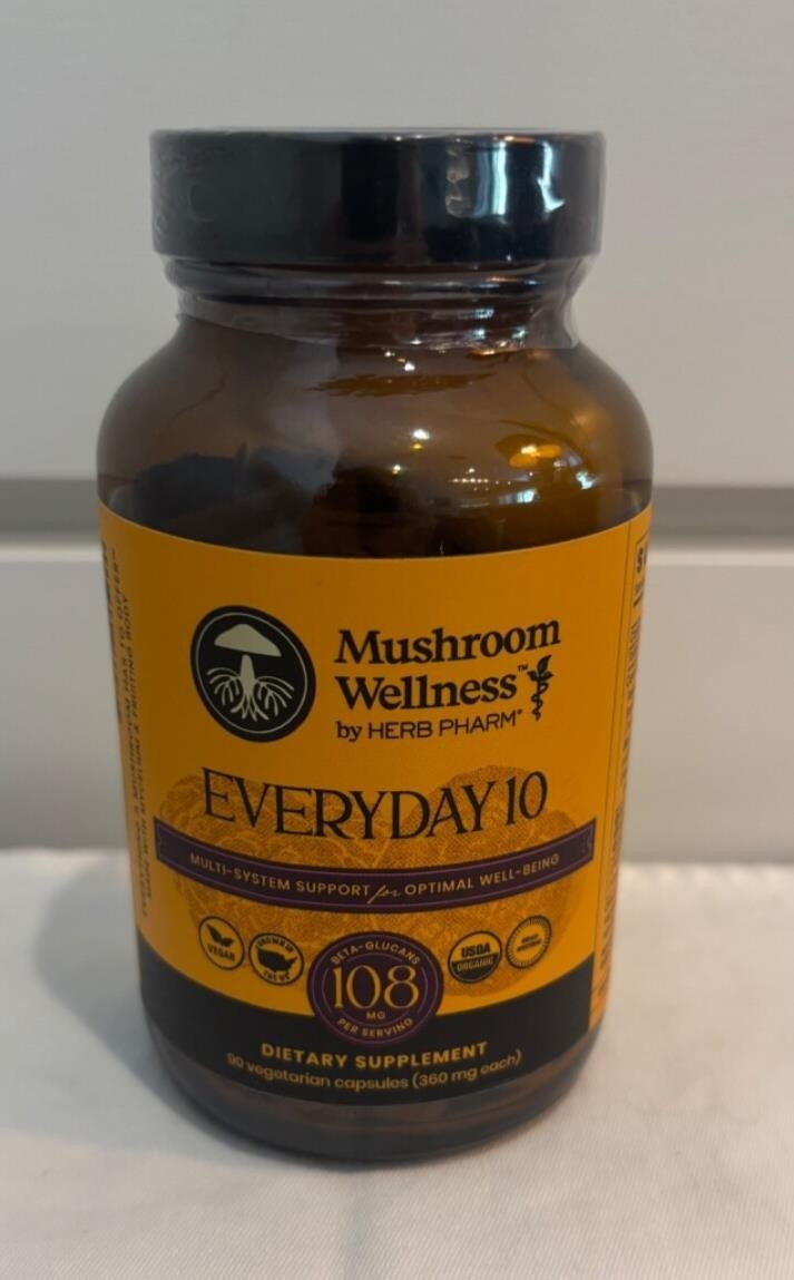 Mushroom Wellness™, Everyday 10, 90 Vegetarian Capsules Exp.9/27
