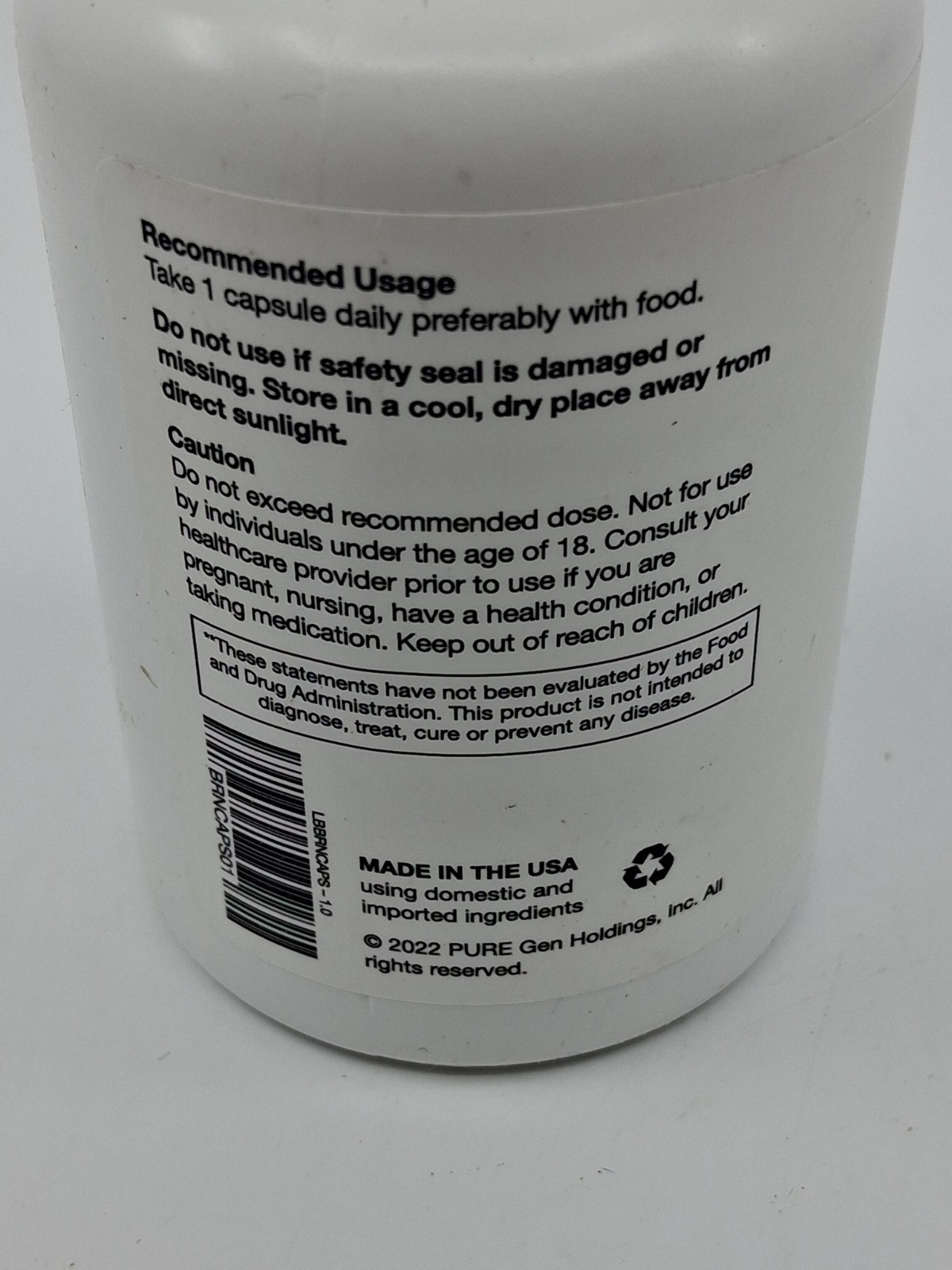 LivePURE Neuro Boost – Helps Improve Memory, 30 capsules EXP: 10/2026 SEALED