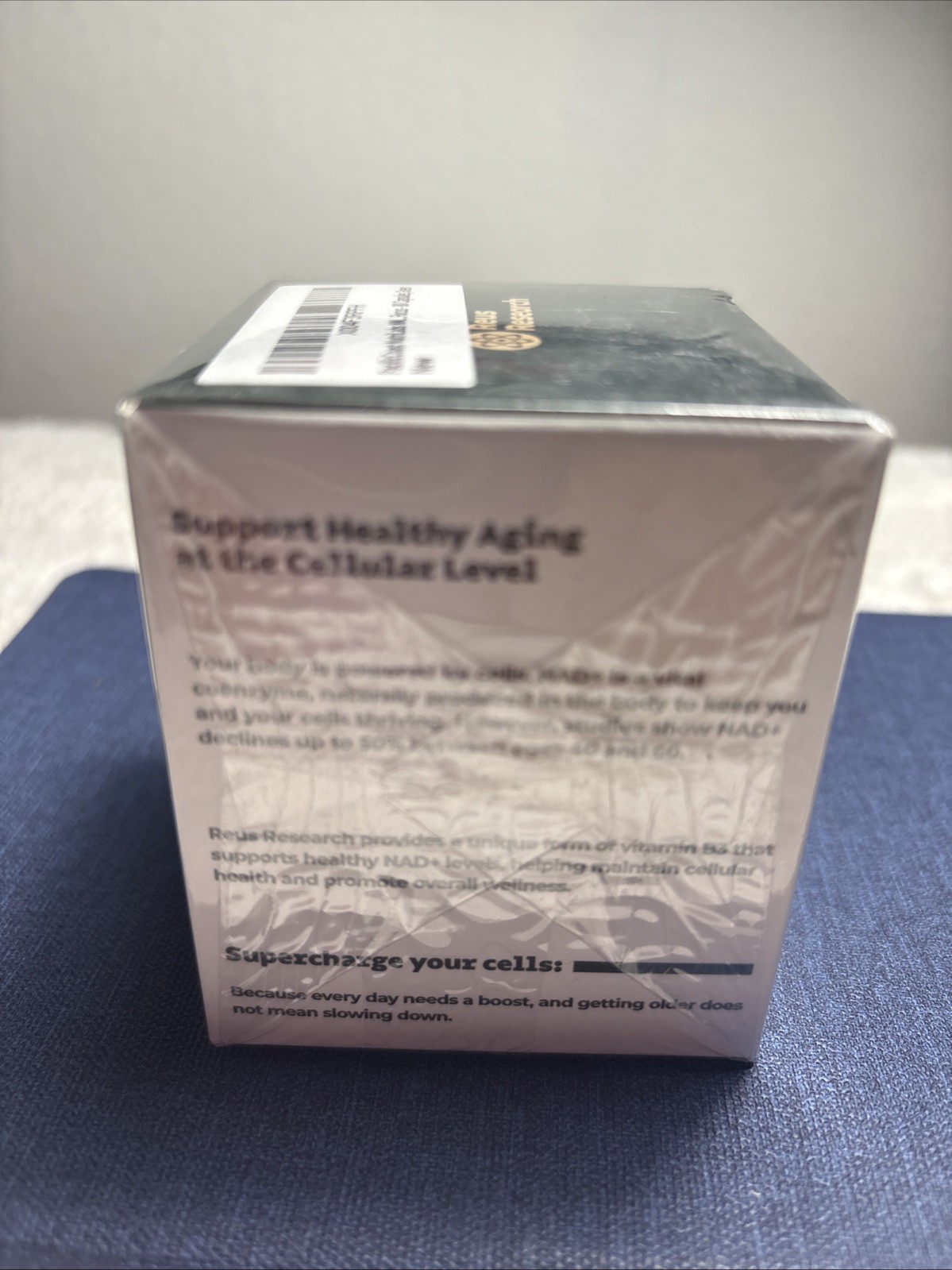 Reus Research NAD+ Nicotinamide Riboside & Resveratrol 900mg 80 Capsules NAD Su…